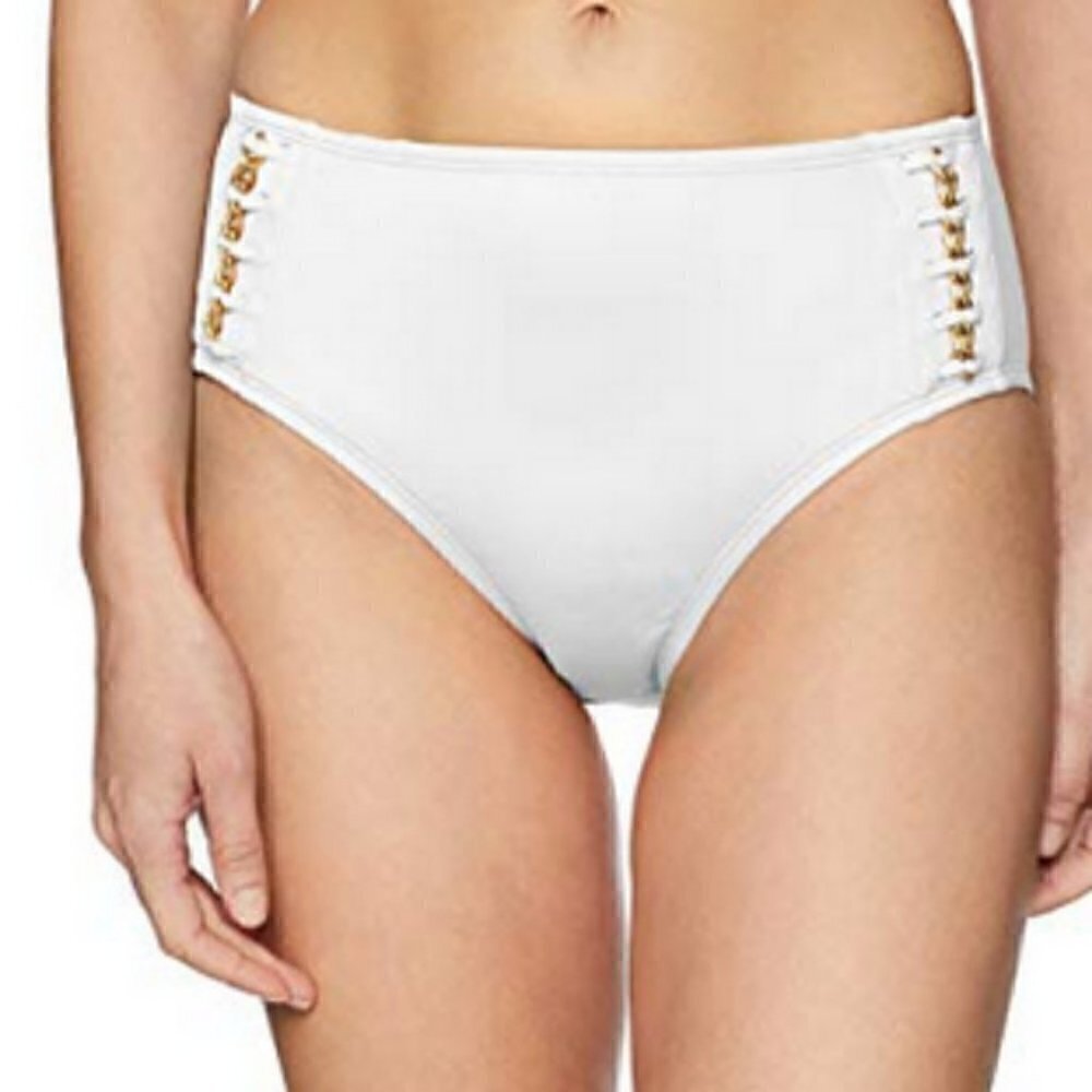 NWT Kenneth Cole Chain Full Side Swim Bottom
